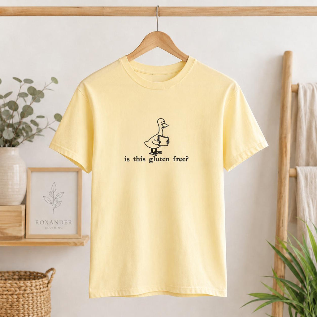 Is this Gluten Free? Embroidered Pullover Shirt