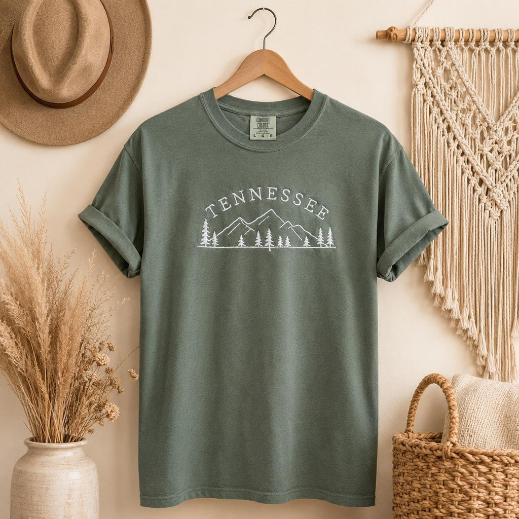 Embroidered Pullover Tennessee Shirt