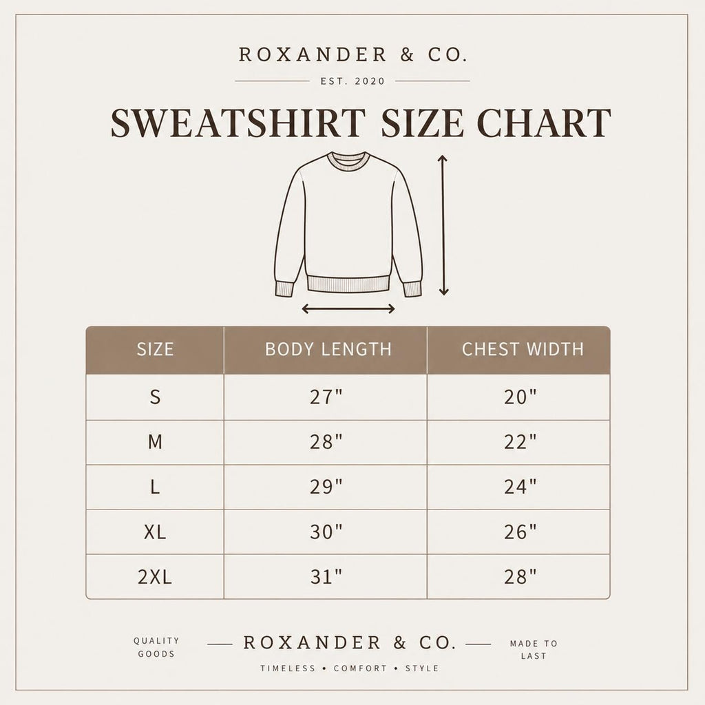 Customizable Concert Ticket Theme Embroidered Pullover Sweatshirt