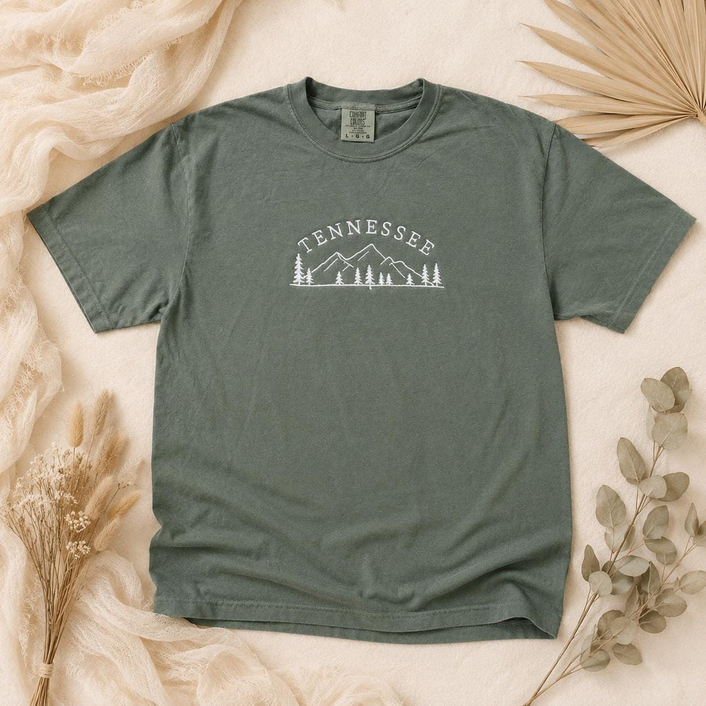 Embroidered Pullover Tennessee Shirt