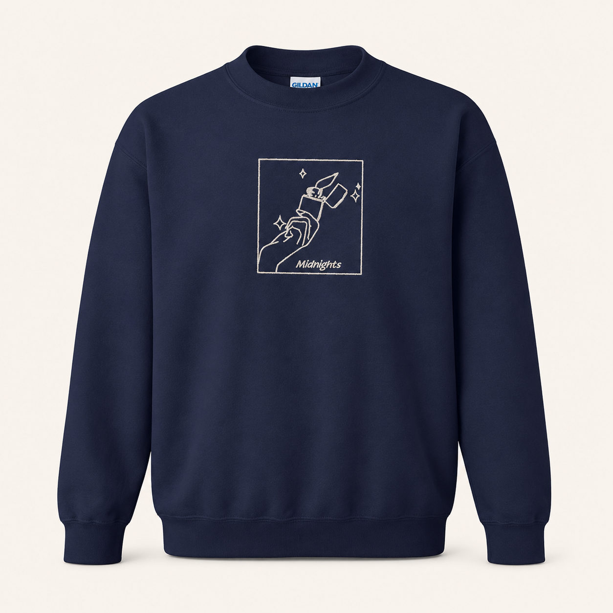 Meet Me at Midnights Embroidered Pullover Sweater