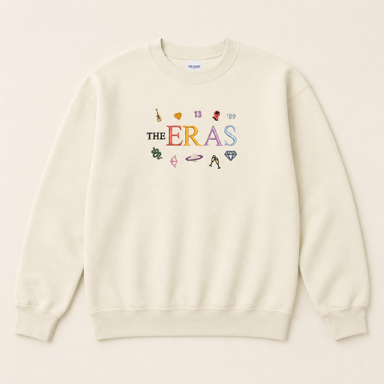 Taylor's Era's Embroidered Pullover Sweater
