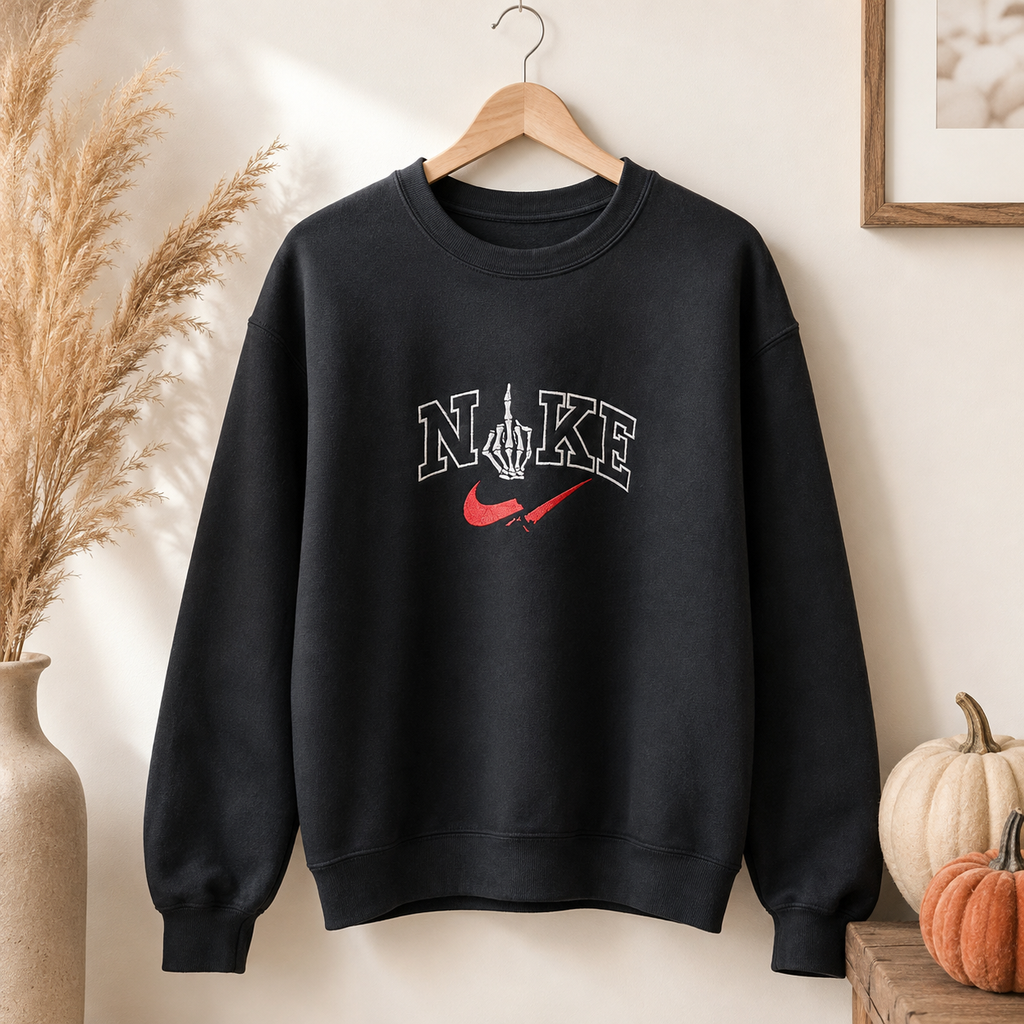Skeleton Flippin Halloween Sweater