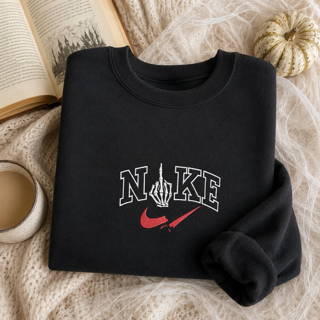Skeleton Flippin Halloween Sweater