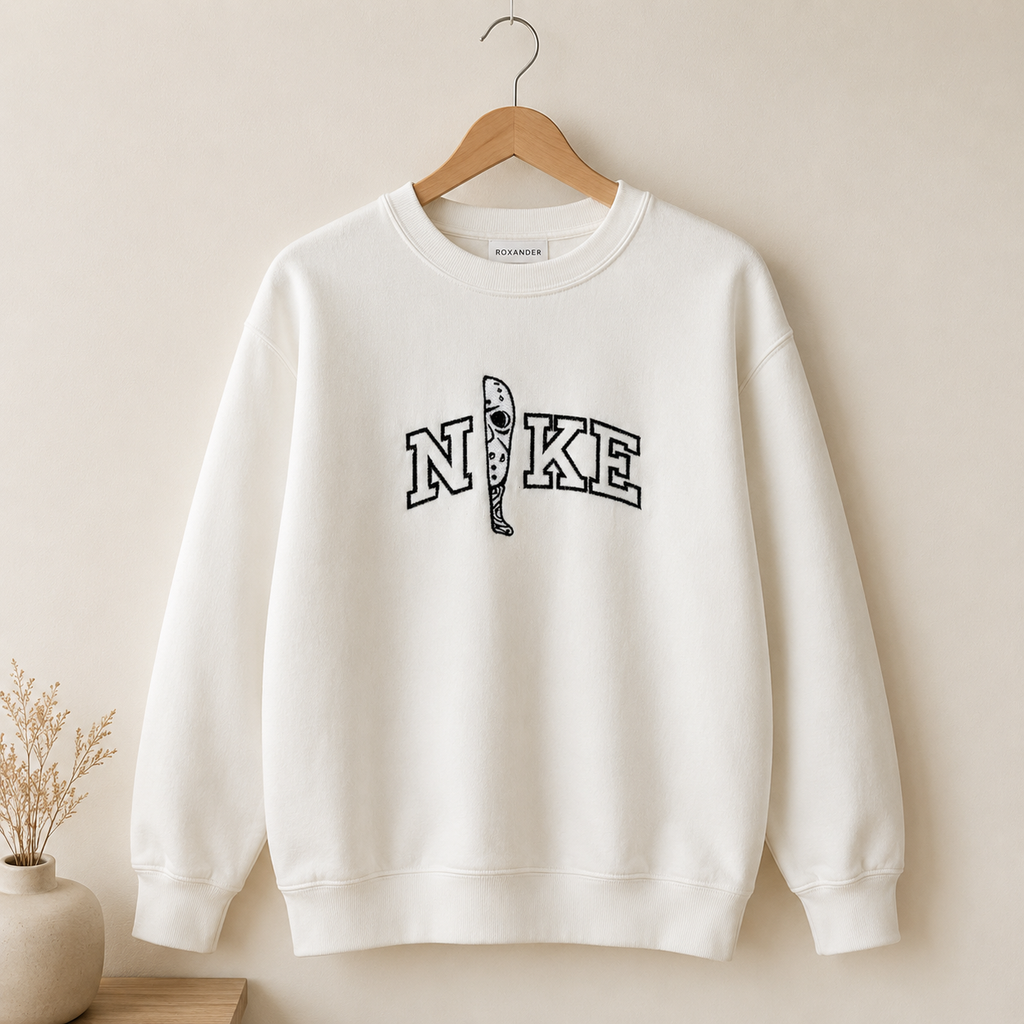 Jason Embroidered Knife Pullover Sweatshirt