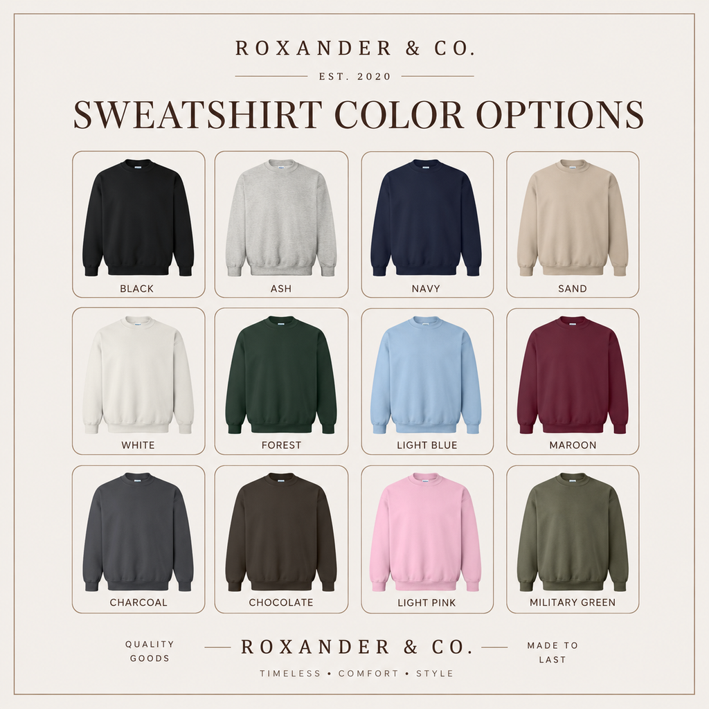 August Slipped Away Embroidered Pullover Sweatshirt